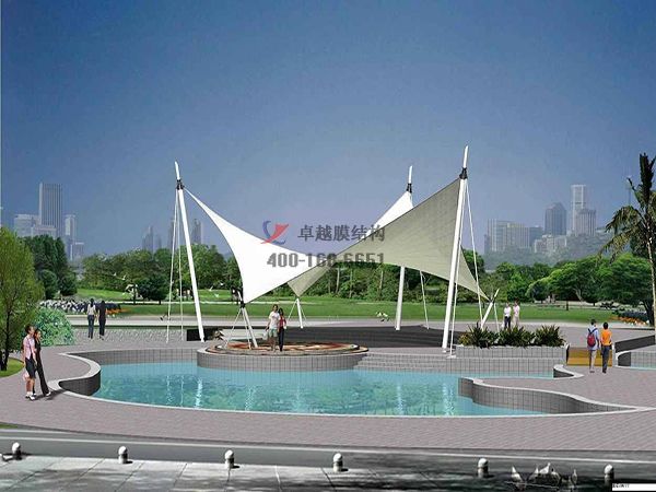 長(zhǎng)沙景觀張拉膜結(jié)構(gòu)遮陽棚【生產(chǎn)廠家】 　　