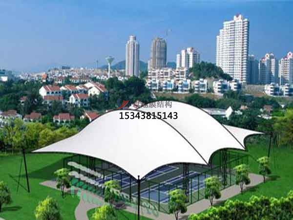 錦州市籃球場膜結(jié)構罩棚【設計施工】