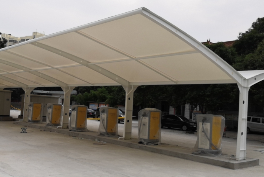 充電樁車(chē)棚翻新方案怎么做？