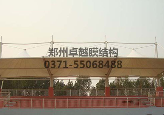 石家莊膜結(jié)構(gòu)看臺/舞臺【石家莊人民醫(yī)學高等?？茖W校等】工程設計施工案例